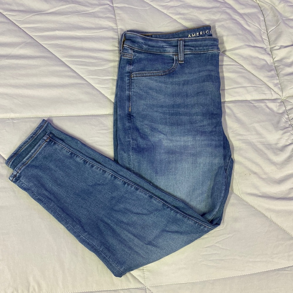 Brand American Egale, Size 16 Short, Color Blue Denim